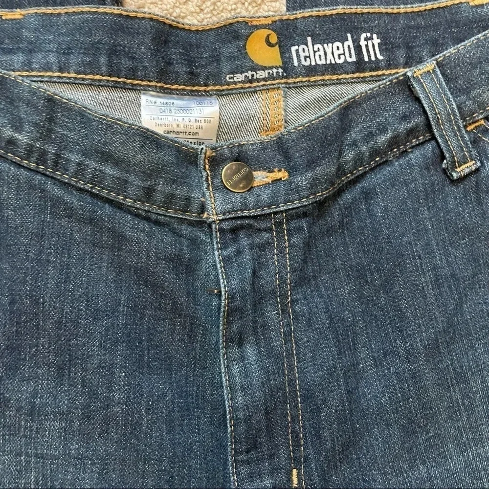 Carhartt Men’s Relaxed Fit Holter Dungaree Jeans